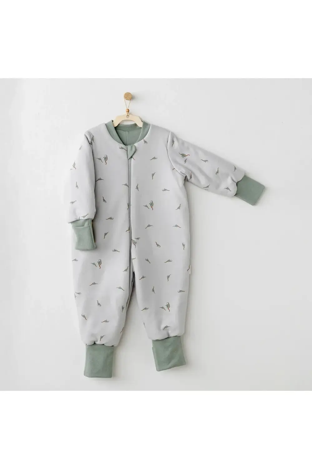 Andywawa Ac26010 Mummy S Snuggle Saurus Uyku Tulumu 2,5 Tog Green