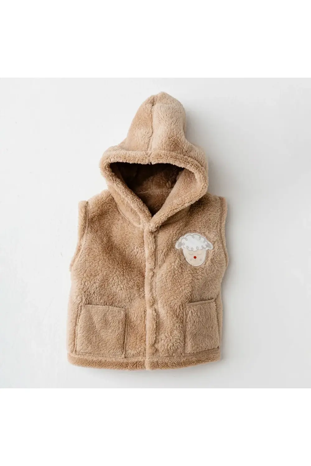 Andywawa Ac26163 Tinny S Sheeps Yelek Beige