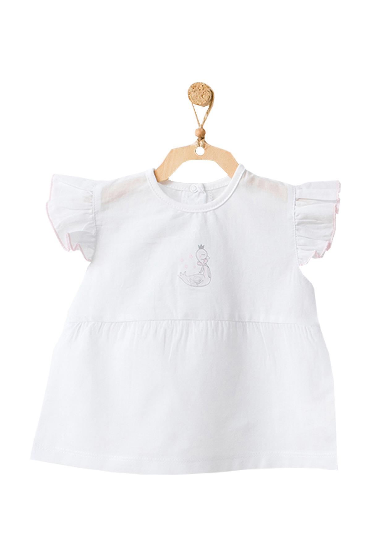 Andywawa  Kiz Bebek Ördek Desenli 3Lü Alt Üst Takim Ac21795r