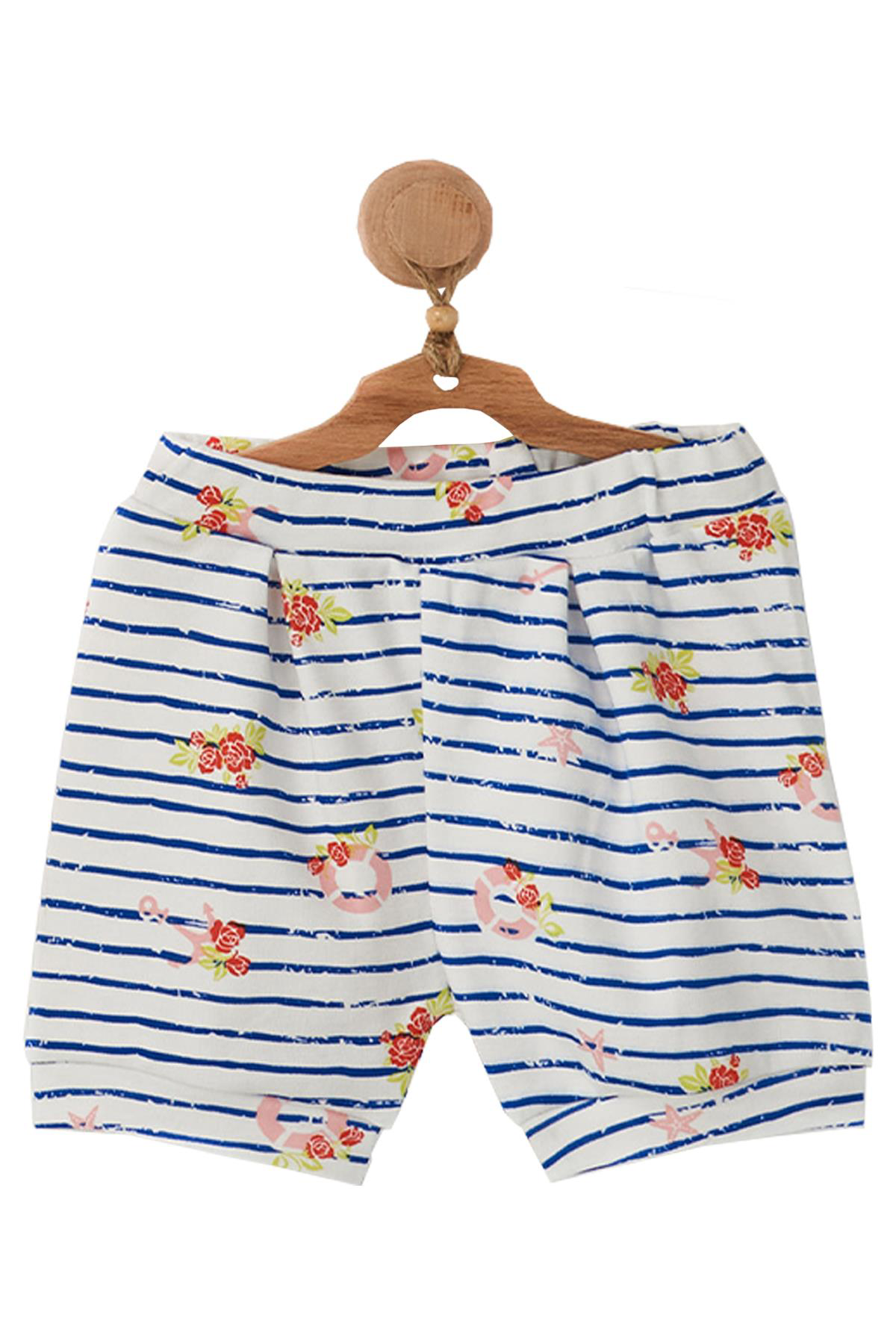 Andywawa  Kız Bebek Deniz Temalı Alt Üst Takım Ac22553