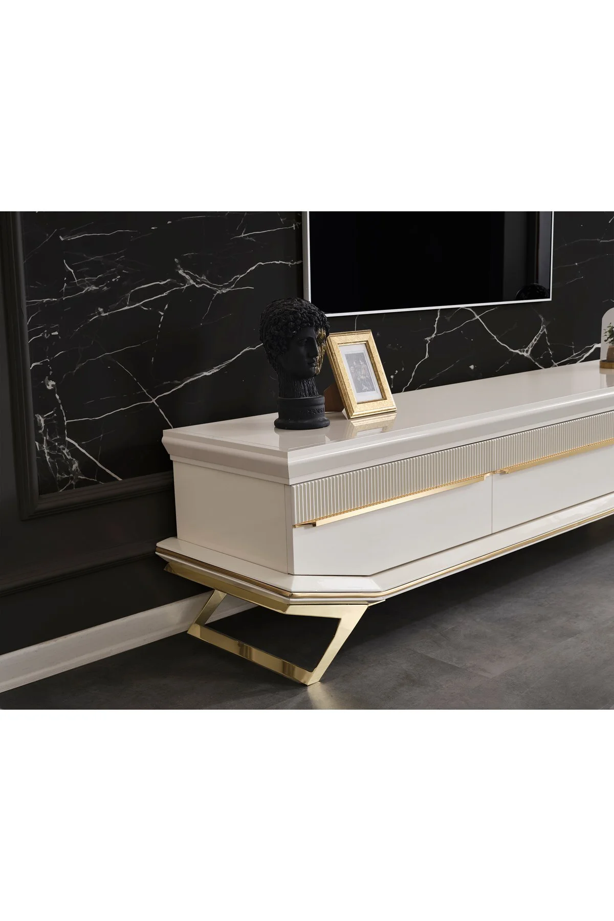 ANGEL GOLD TV ÜNİTESİ Fiyatı, Yorumları ve Özellikleri