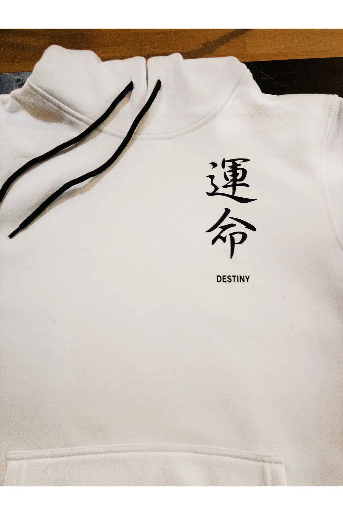 Destiny Yazılı Çift Baskılı 3 Ipl. Şardonlu Içi Polar, Kalın %100 Pamuk Sweatshirt Destiny Yazılı Çift Baskılı 3 Ipl. Şardonlu Içi Polar, Kalın %100 Pamuk Sweatshirt