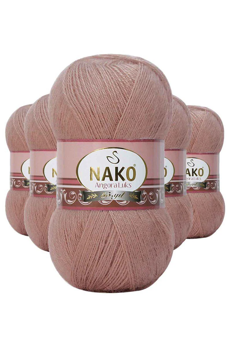 Angora Lüks El Örgü İpi Bronz 11054 – 5'li Paket, %5 Moher İçerikli Premium Örgü İpi Fiyatı, Yorumları ve Özellikleri