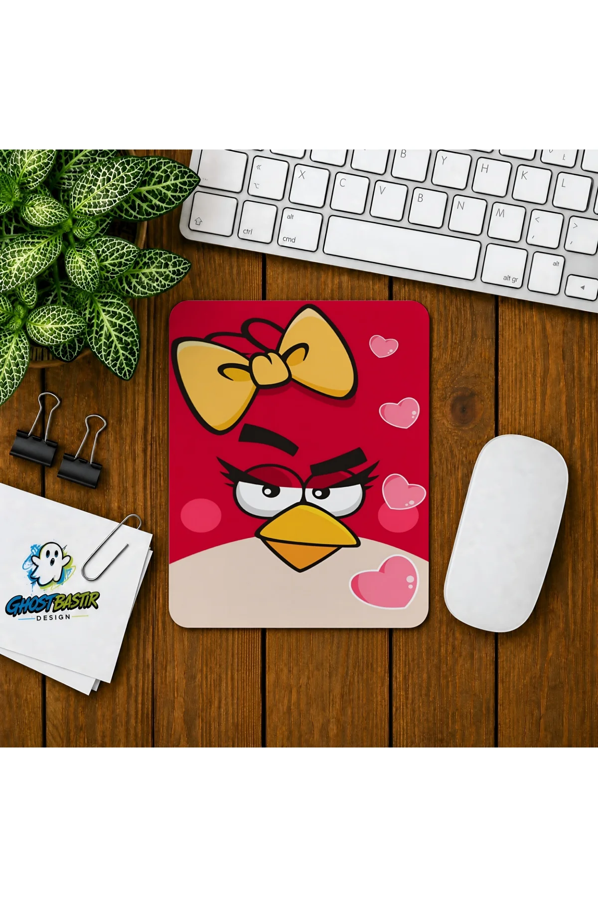 Angry Birds Baskılı Oyuncu Mousepad 010