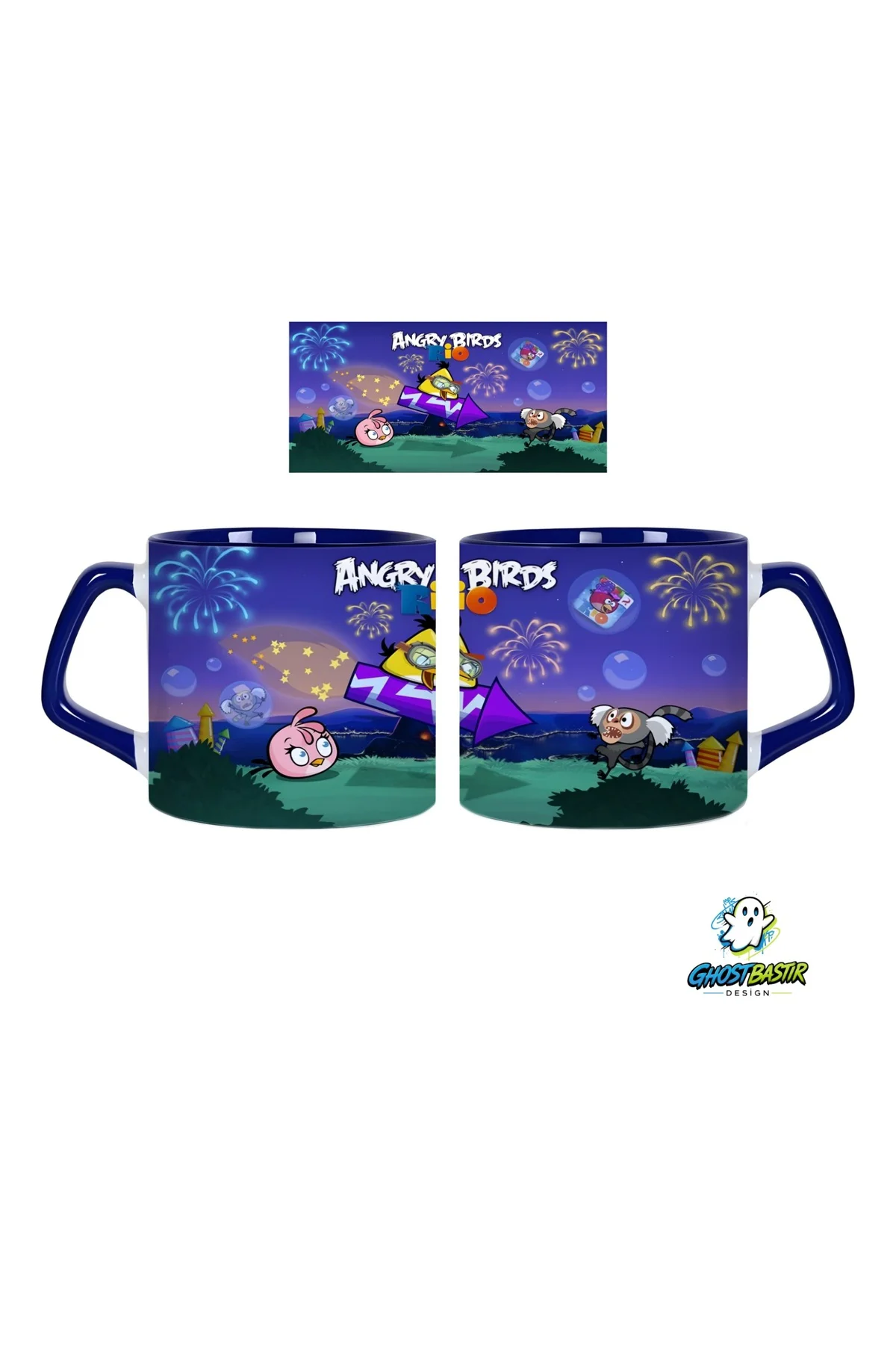 Angry Birds Kupa Bardak | Tek Adet 0617