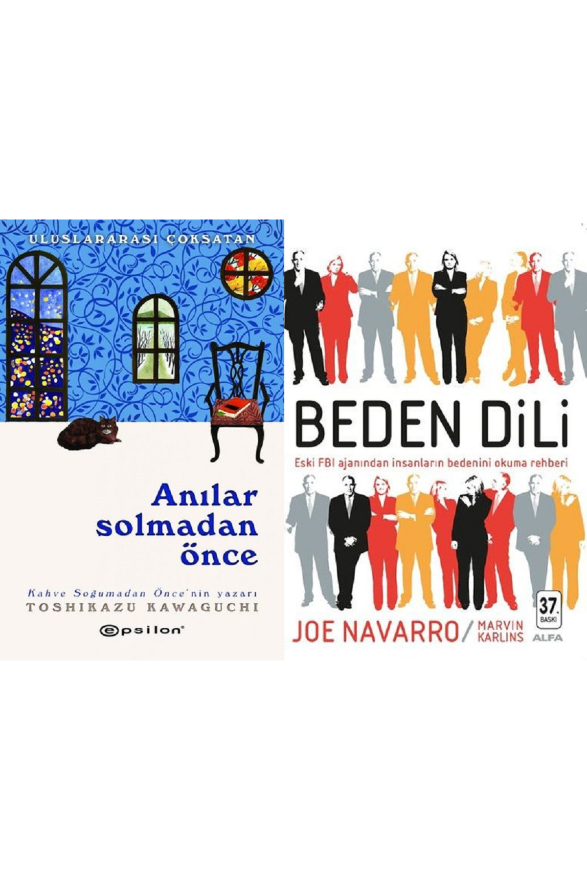 Epsilon Yayınevi Anılar Solmadan Önce + Beden Dili 2 Kitap Set