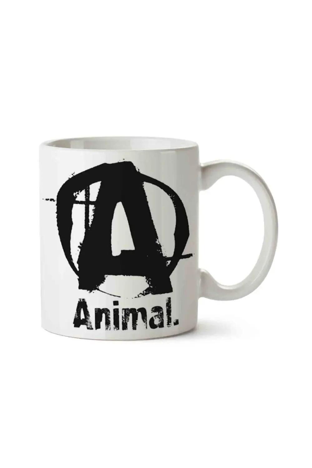 Animal Logo Porselen Kupa Bardak