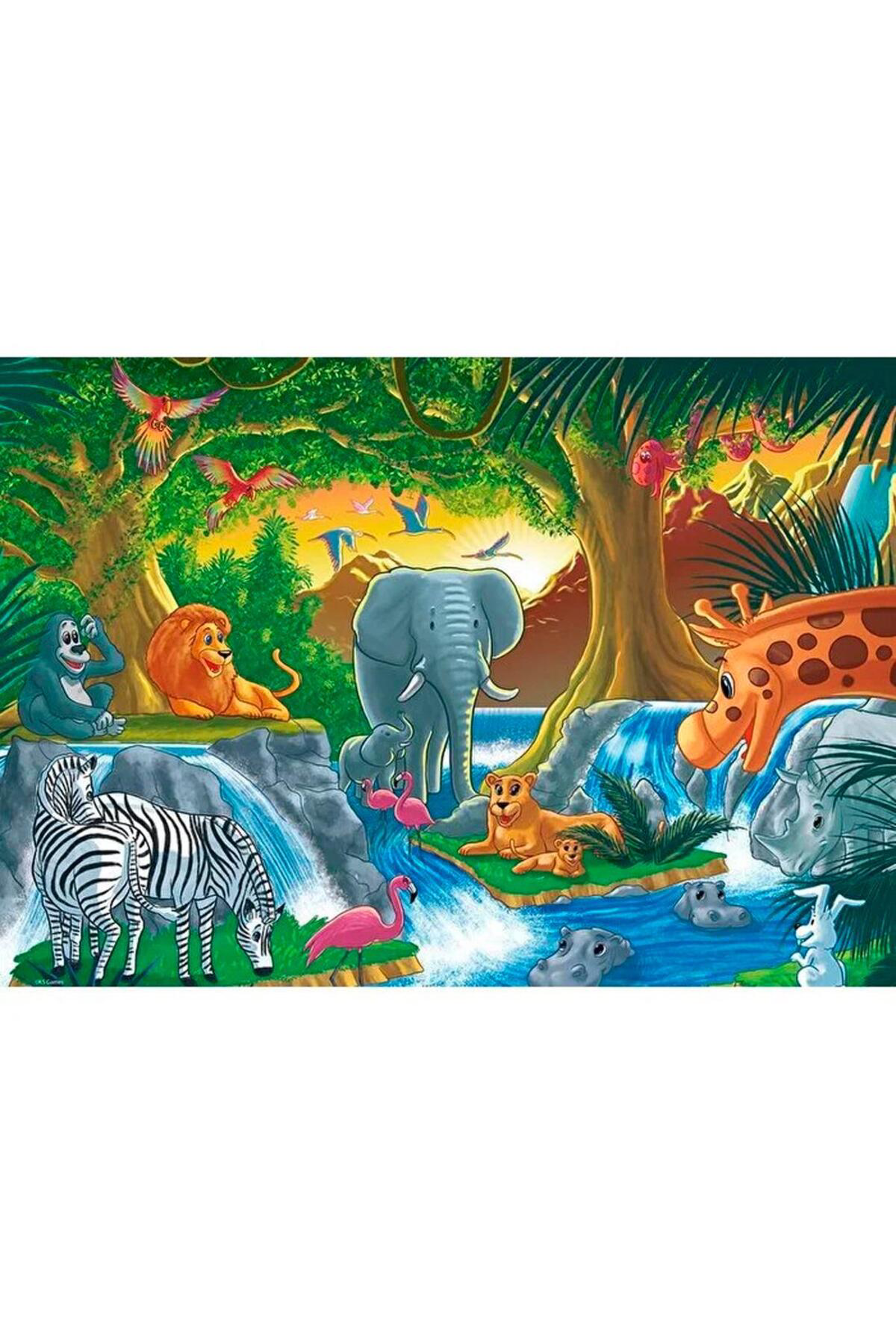 Ks Puzzle Animals İn The Wild Jumbo Puzzle 4 Yaş Çocuk Puzzle