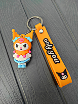 Anime Anahtarlık Turuncu Kuromi Sanrio Karakter Anahtarlık Çanta Anime Anahtarlık Turuncu Kuromi Sanrio Karakter Anahtarlık Çanta