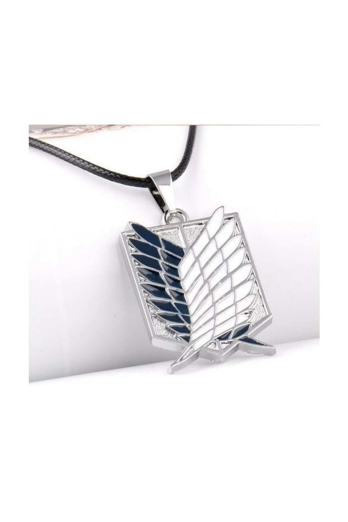 Anime Attack On Titan Wings Of Liberty Pendant İpli Kolye