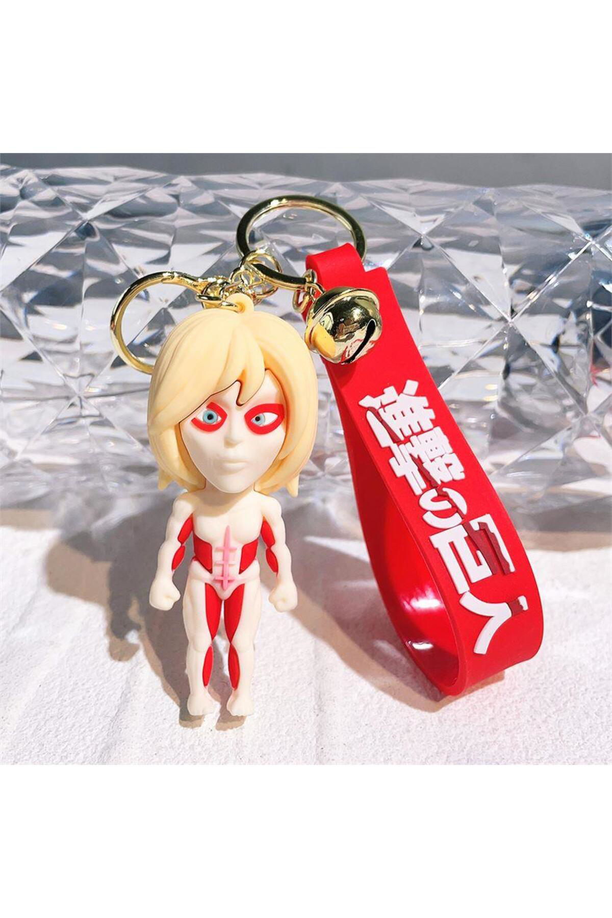 Anime Attack On Titan - Annie Leonhart Titan Form Silikon Anahtar