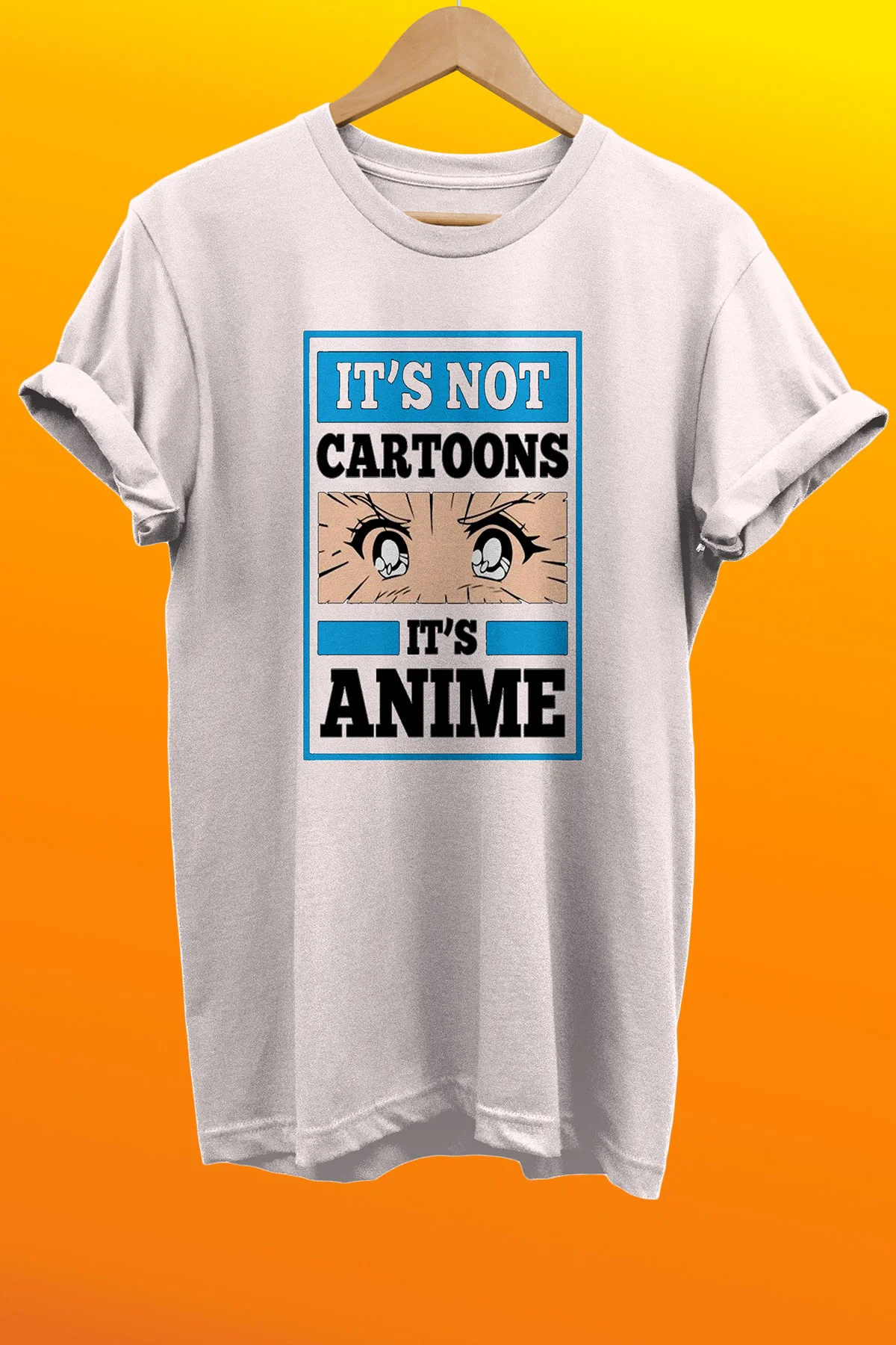 Anime Baskılı %100 Pamuk Basic T-shirt Normal Beden Tişört
