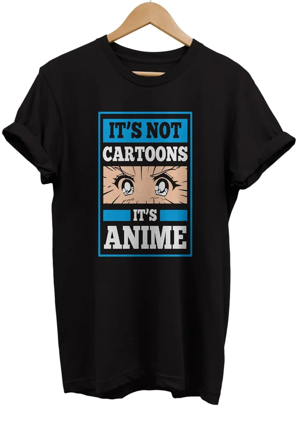 Anime Baskılı %100 Pamuk Oversize T-shirt