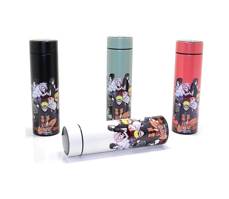 Anime Baskılı Digital Göstergeli Termos 500 Ml Alk383 Diğer