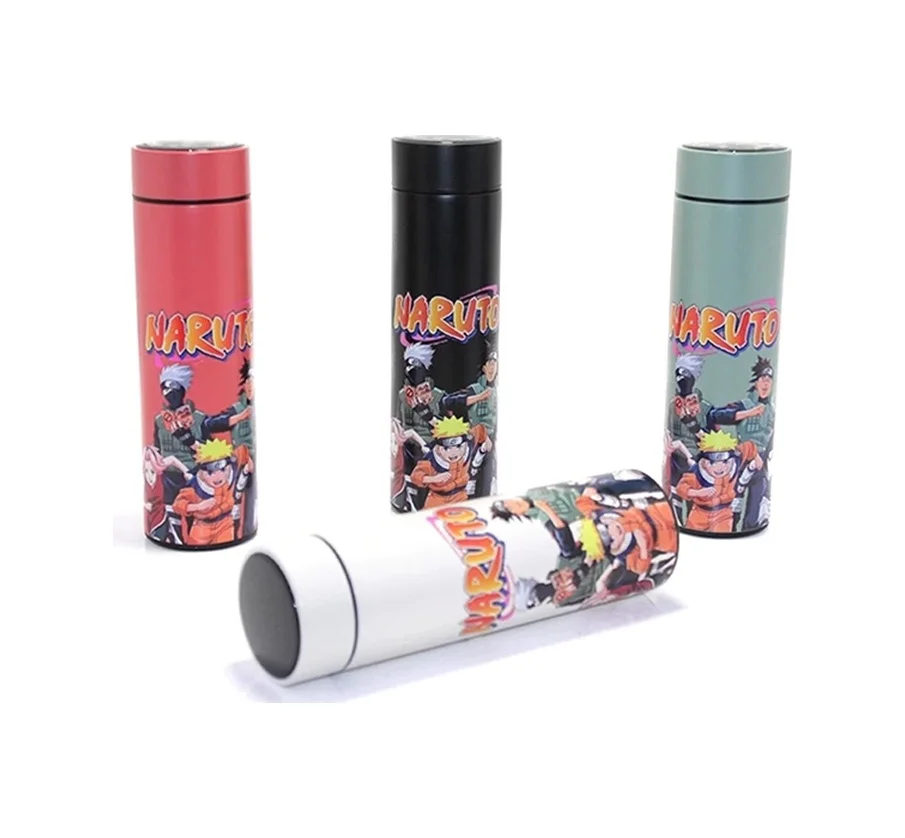 Anime Baskılı Digital Göstergeli Termos 500 Ml Alk382 Diğer