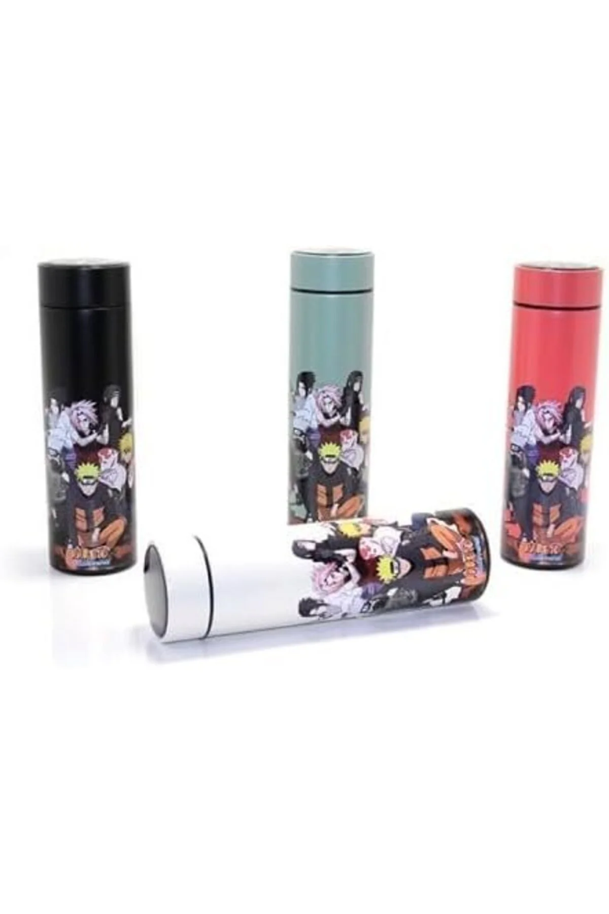 Anime Baskılı Dijital Göstergeli Termos 500 ml Model 2