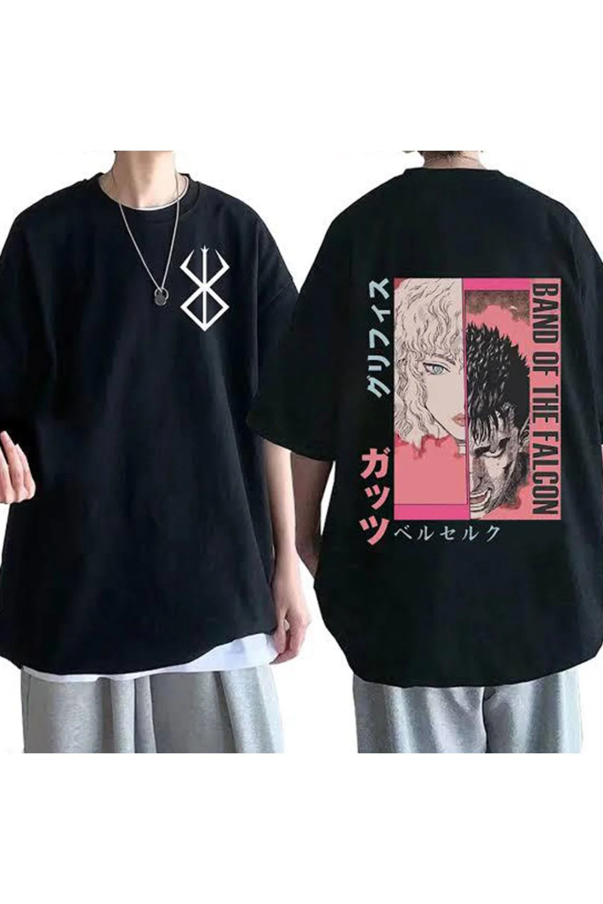 Anime Berserk : Band Of The Falcon Unisex T-Shirt Anime Berserk : Band Of The Falcon Unisex T-Shirt