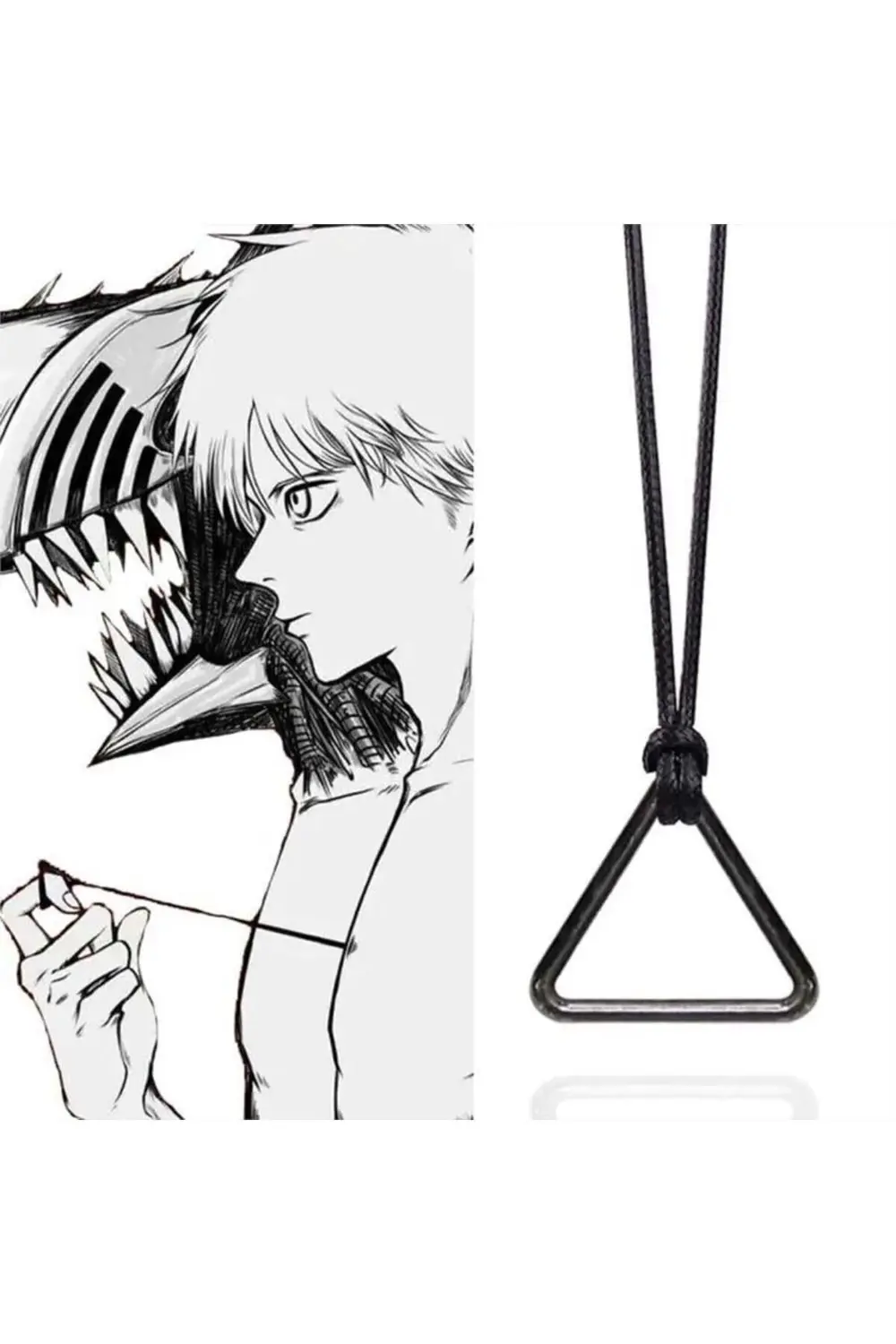 Anime Chainsaw Devil Men Denji Kolye