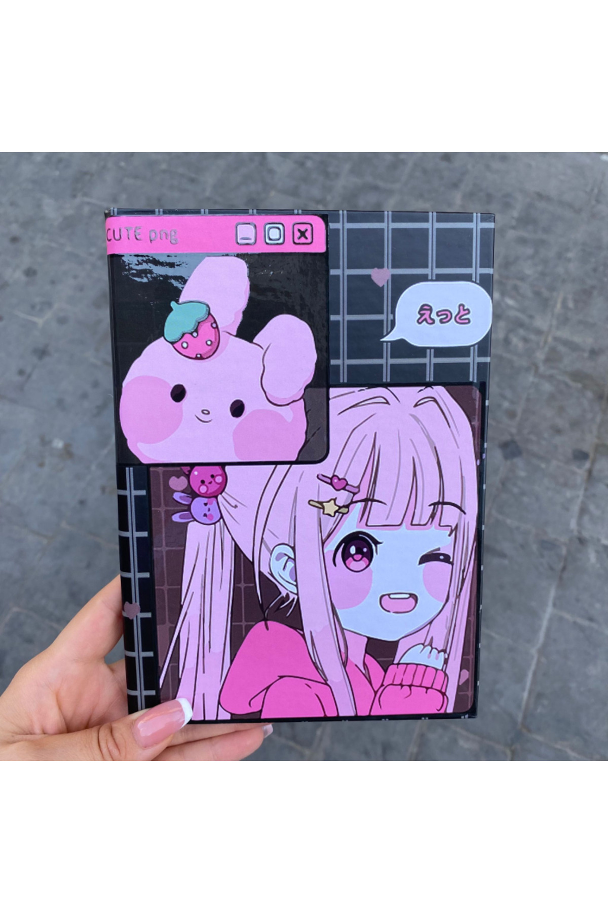 Anime Cute Png Girl Defter