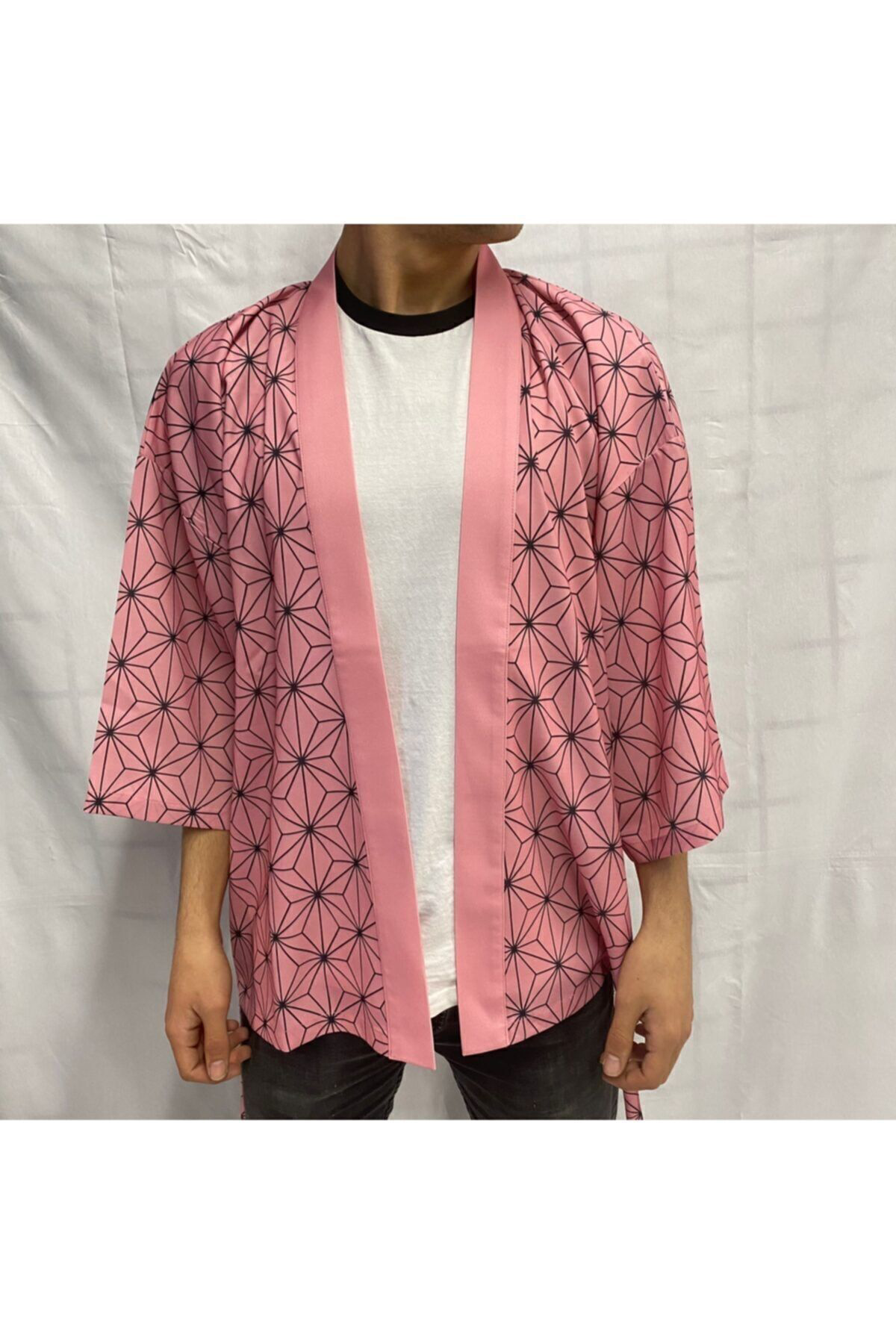 Köstebek Anime Demon Slayer Kimetsu No Yaiba Kamado Nezuko Unisex Kimono