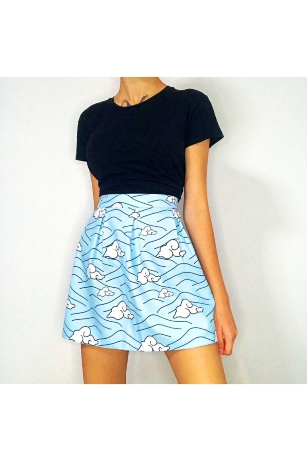 Anime Demon Slayer Kimetsu No Yaiba Clouds Etek