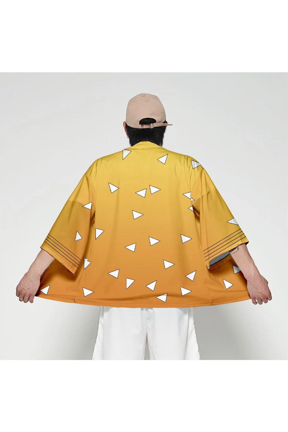Anime Demon Slayer Kimetsu No Yaiba Zenitsu Unisex Kimono Fiyatı, Yorumları ve Özellikleri