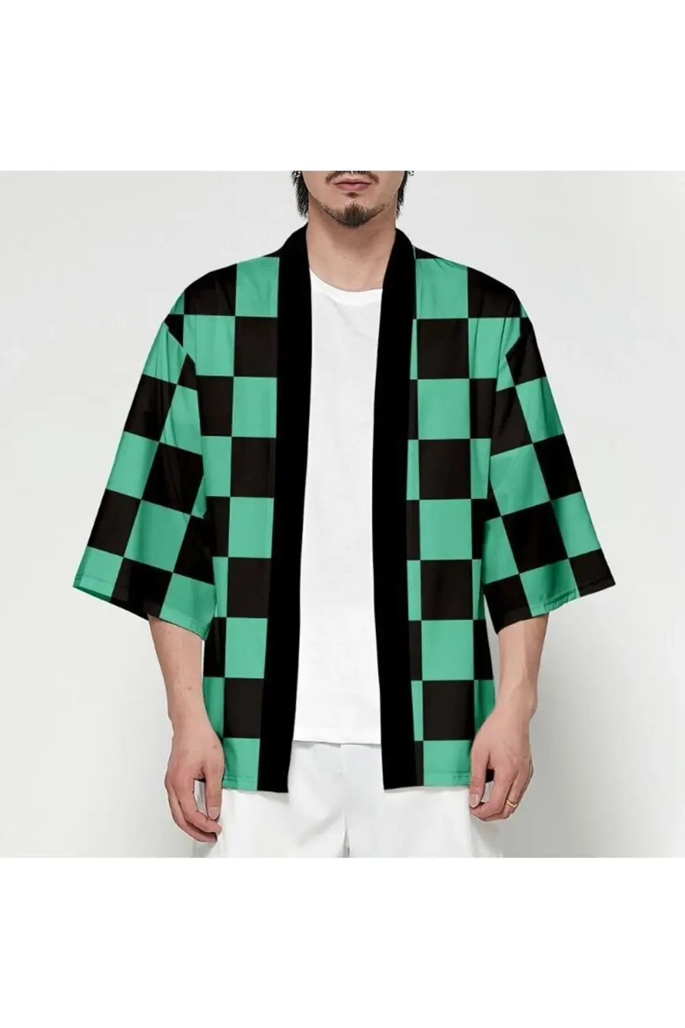 Anime Demon Slayer: Kimetsu No Yaiba Tanjiro Unisex Kimono