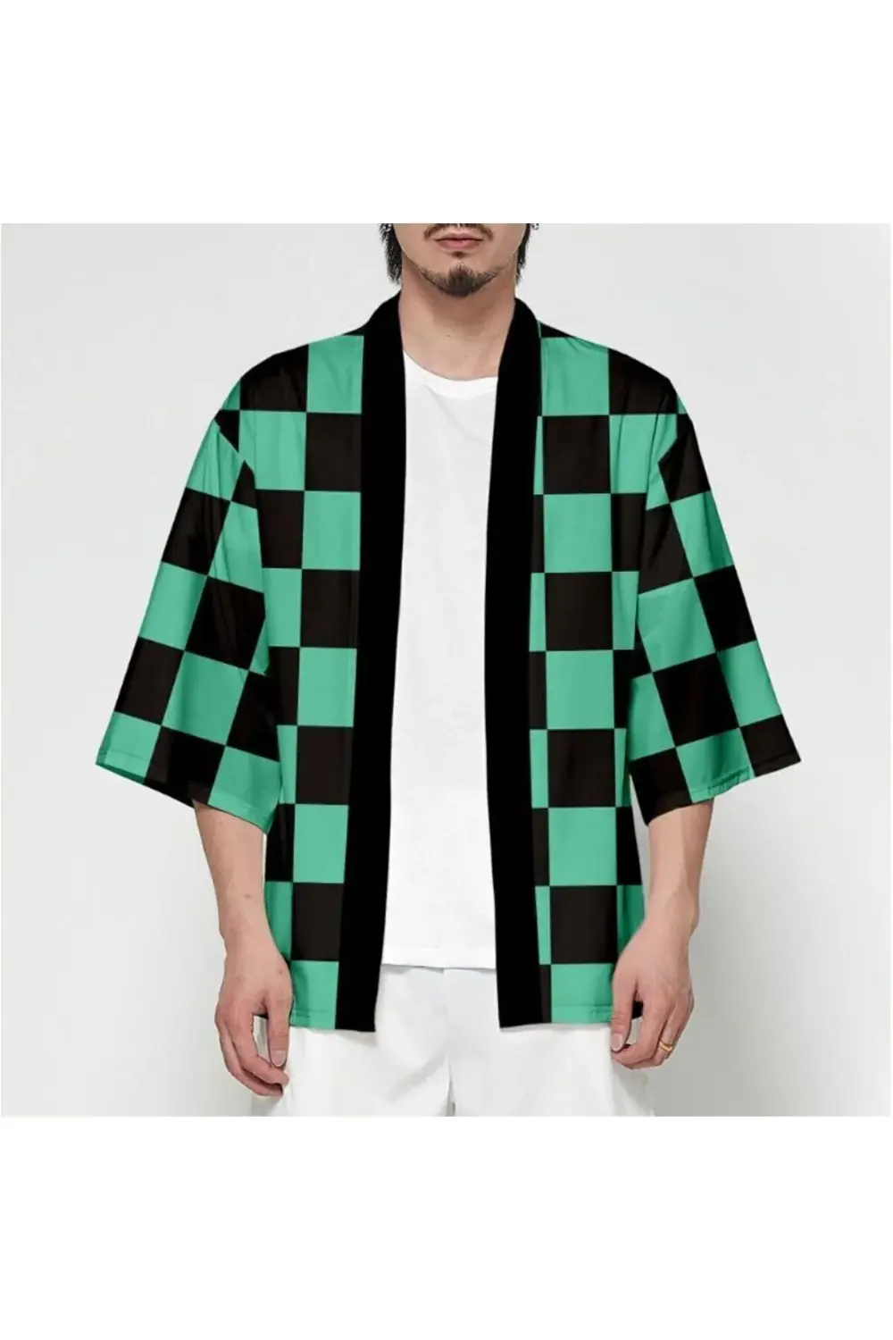 Anime Demon Slayer: Kimetsu No Yaiba Tanjiro Unisex Kimono