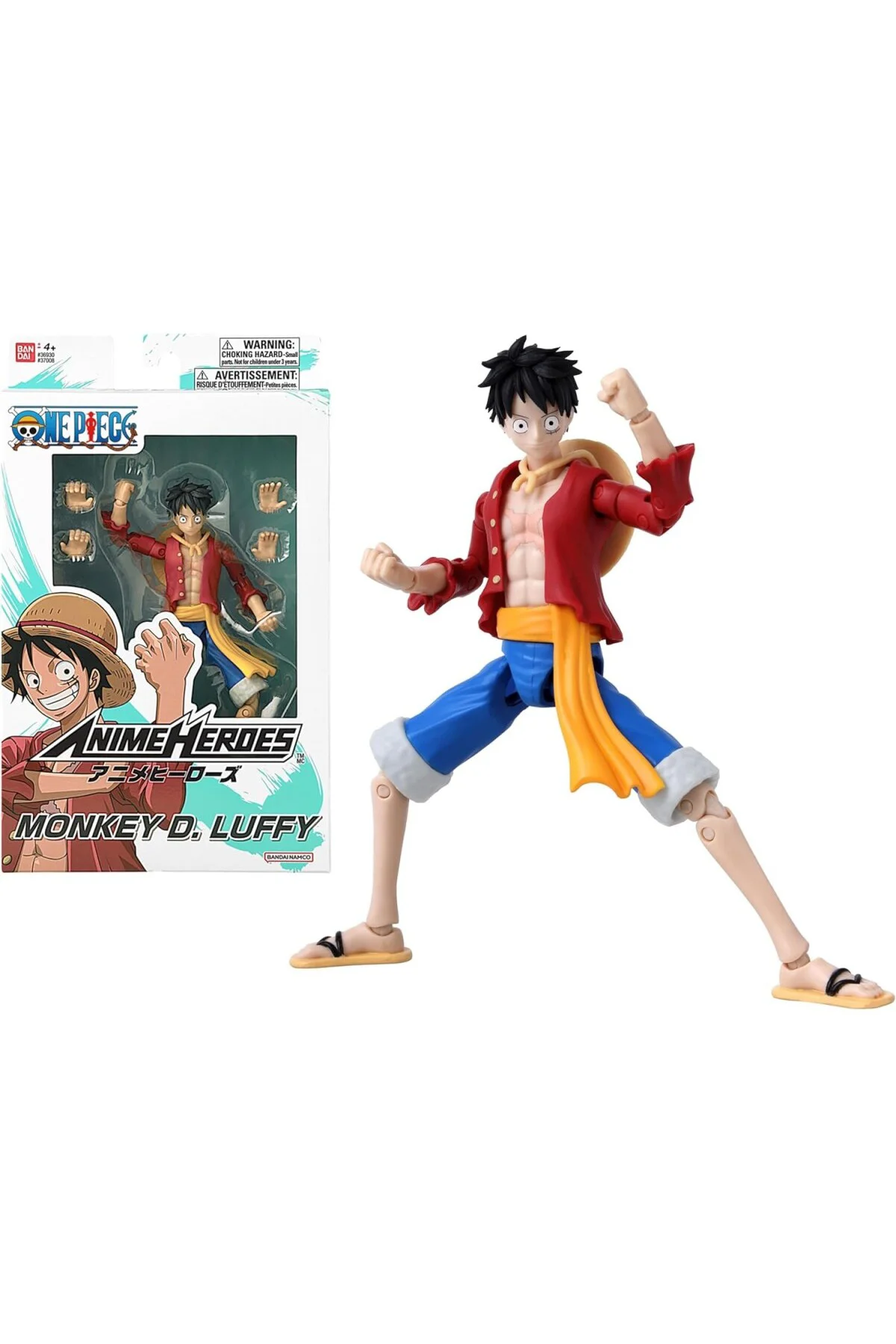 Anime Heroes One Piece Monkey D. Luffy Eklemli Figür Anime Heroes One Piece Monkey D. Luffy Eklemli Figür