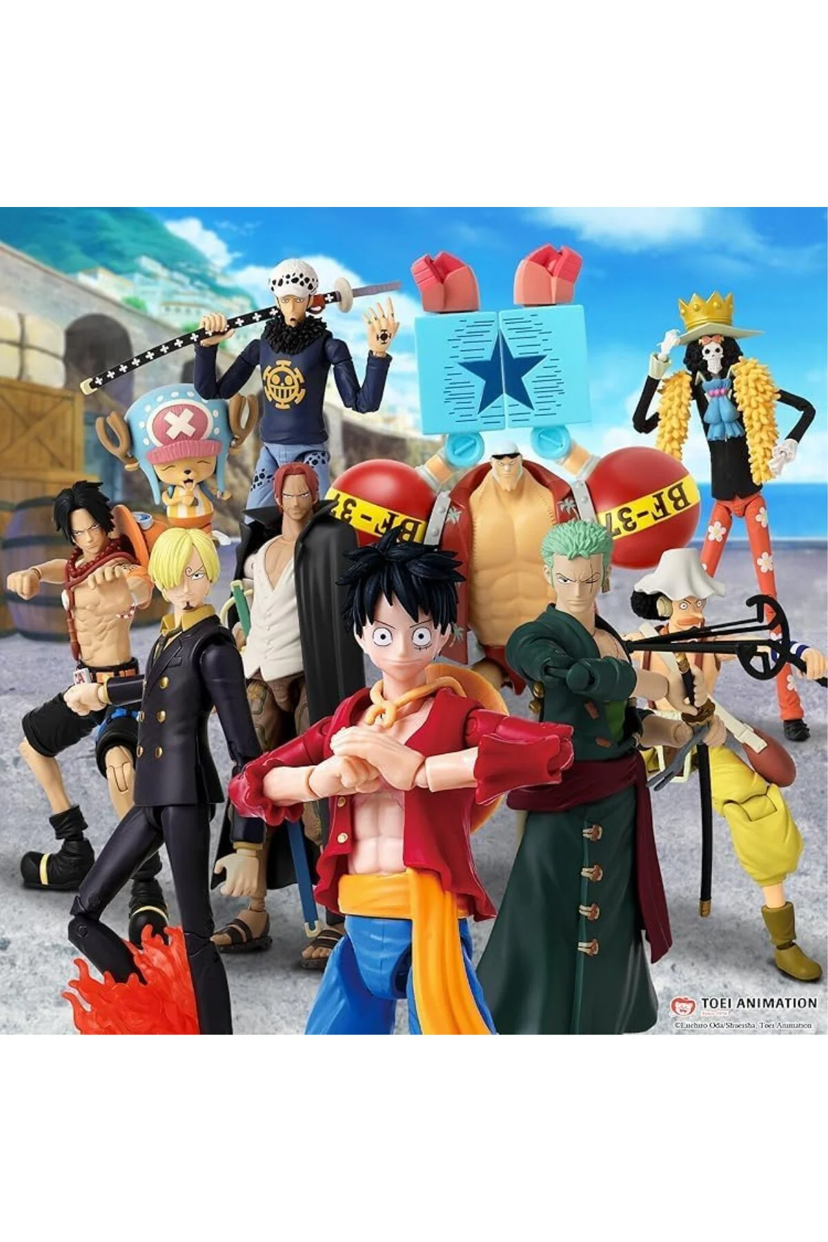 Anime Heroes One Piece Monkey D. Luffy Eklemli Figür Anime Heroes One Piece Monkey D. Luffy Eklemli Figür