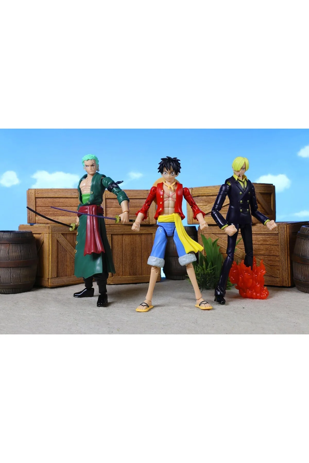 Anime Heroes One Piece Monkey D. Luffy Eklemli Figür Anime Heroes One Piece Monkey D. Luffy Eklemli Figür