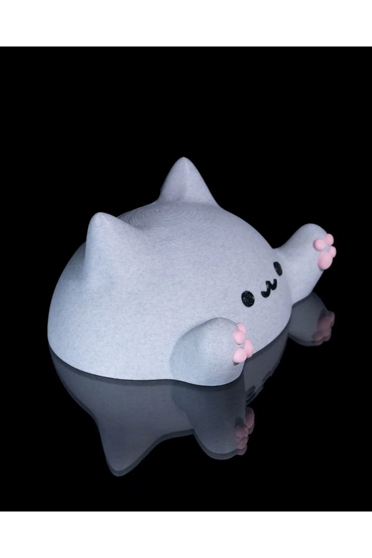 Anime Kedi 3'lü Masaüstü Dekoratif Obje 13CM