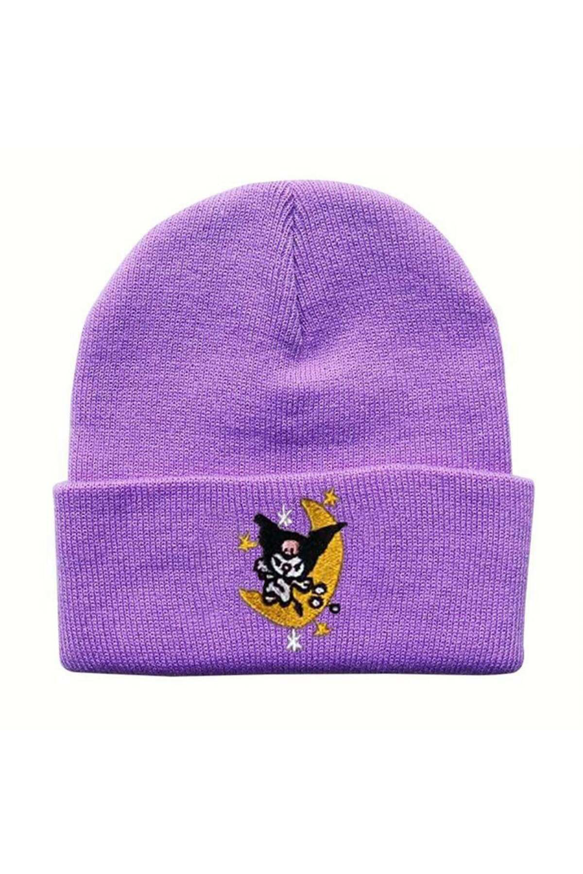 Köstebek Anime Lila Kuromi Moon And Stars Bere