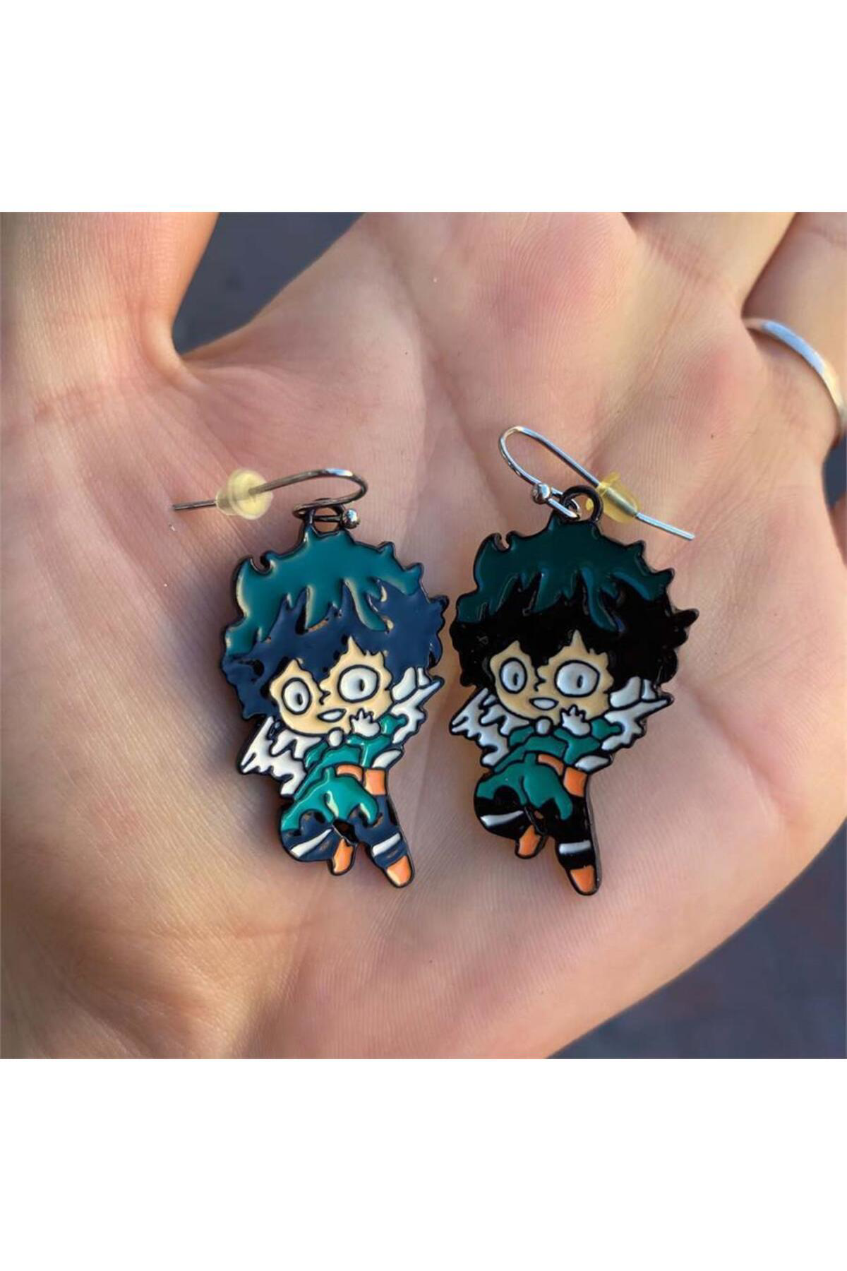 Anime My Hero Academia Izuku Midoriya Küpe