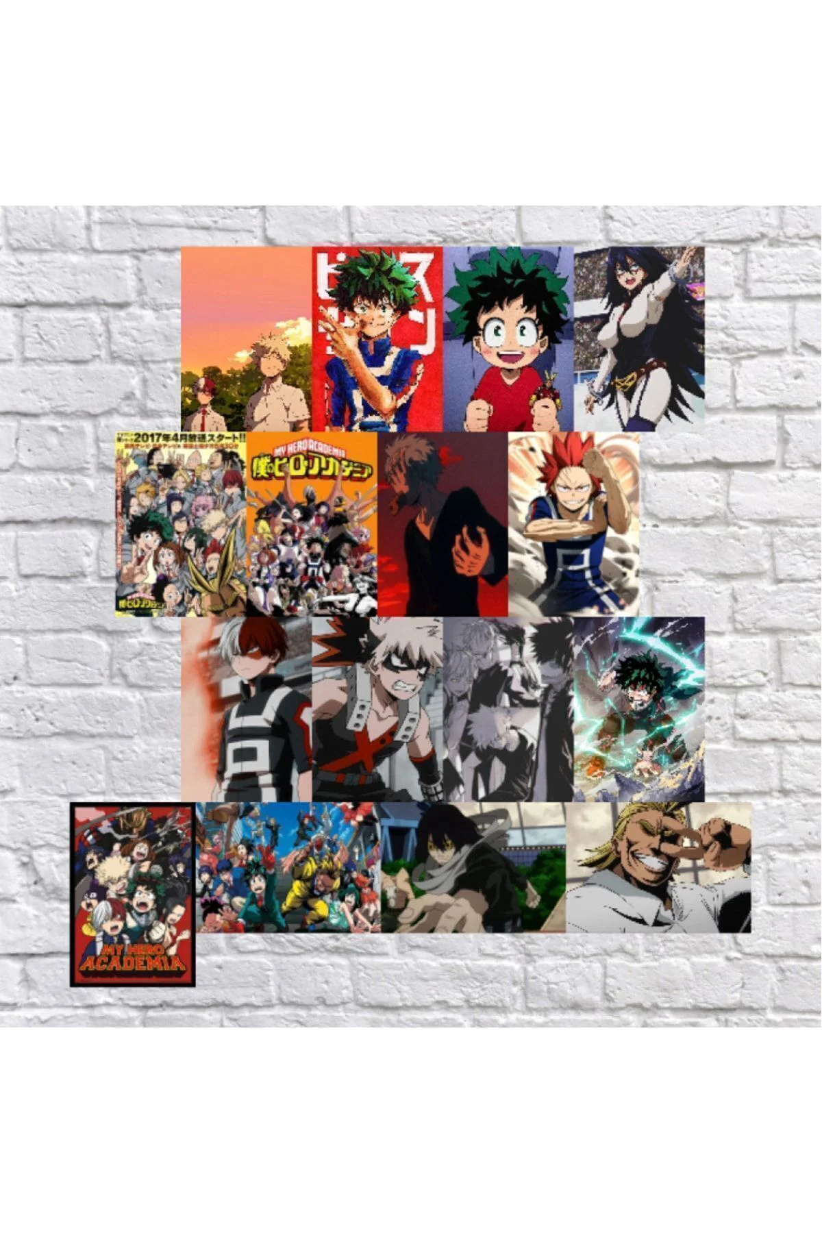 Anime My Hero Academia Kolaj Duvar Posterleri (A5 NO:13)