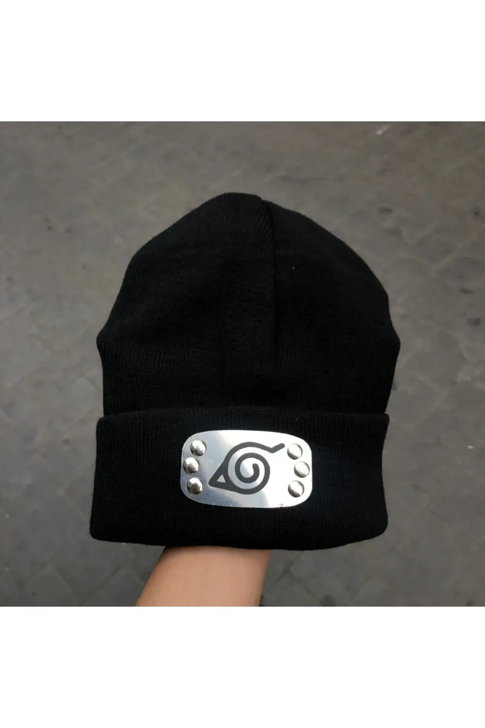 Anime Naruto - Kakashi Hatake Metal Işlemeli Bere