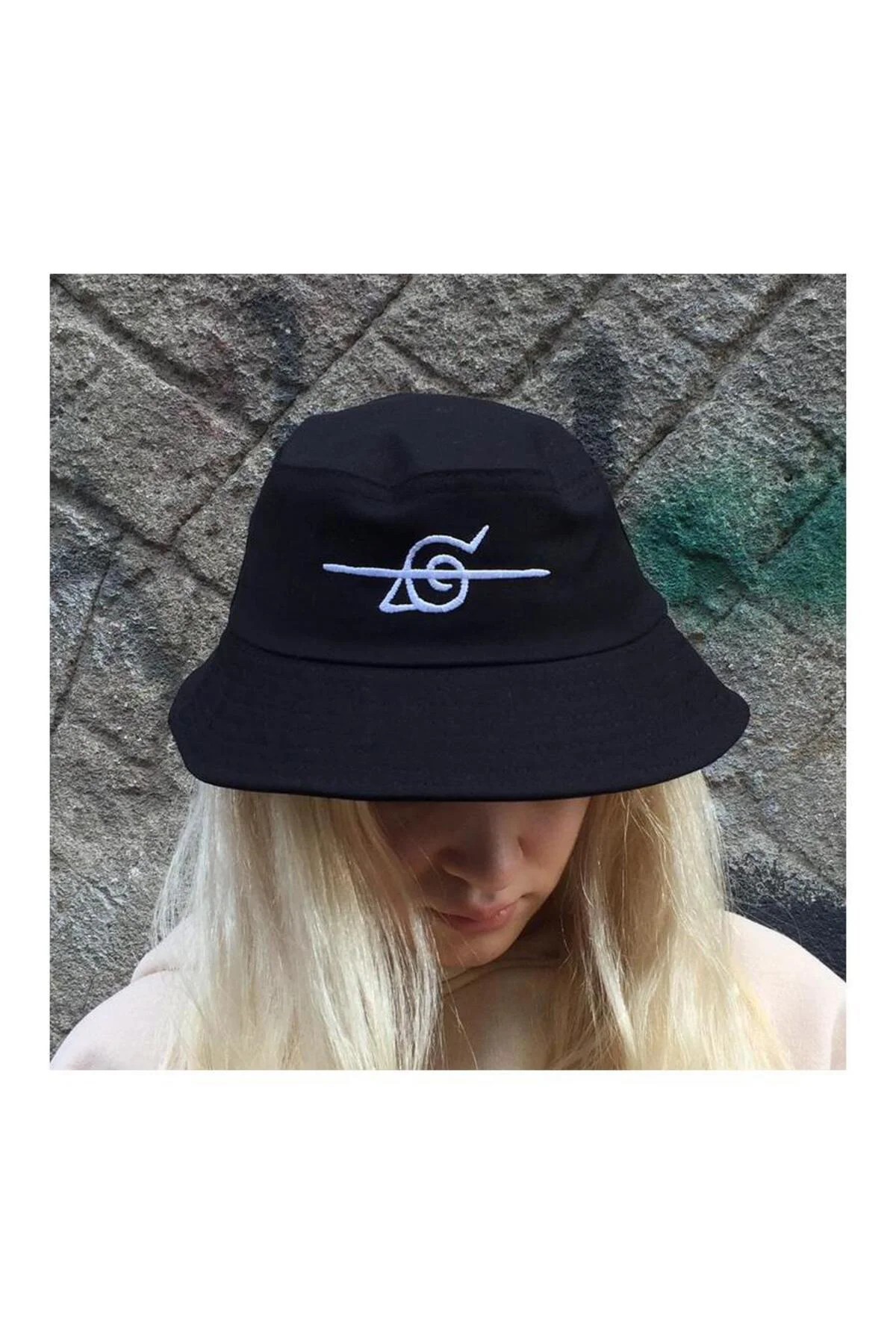 Anime Naruto Logo Bucket Şapka