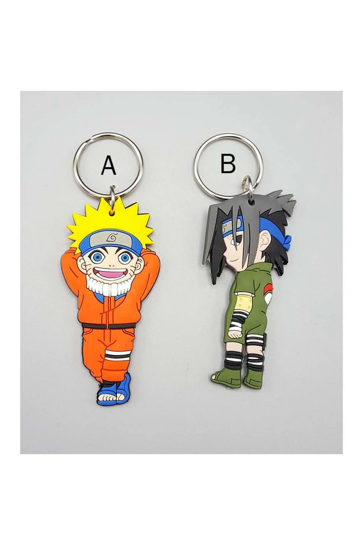 Anime Naruto Plastik Anahtarlık