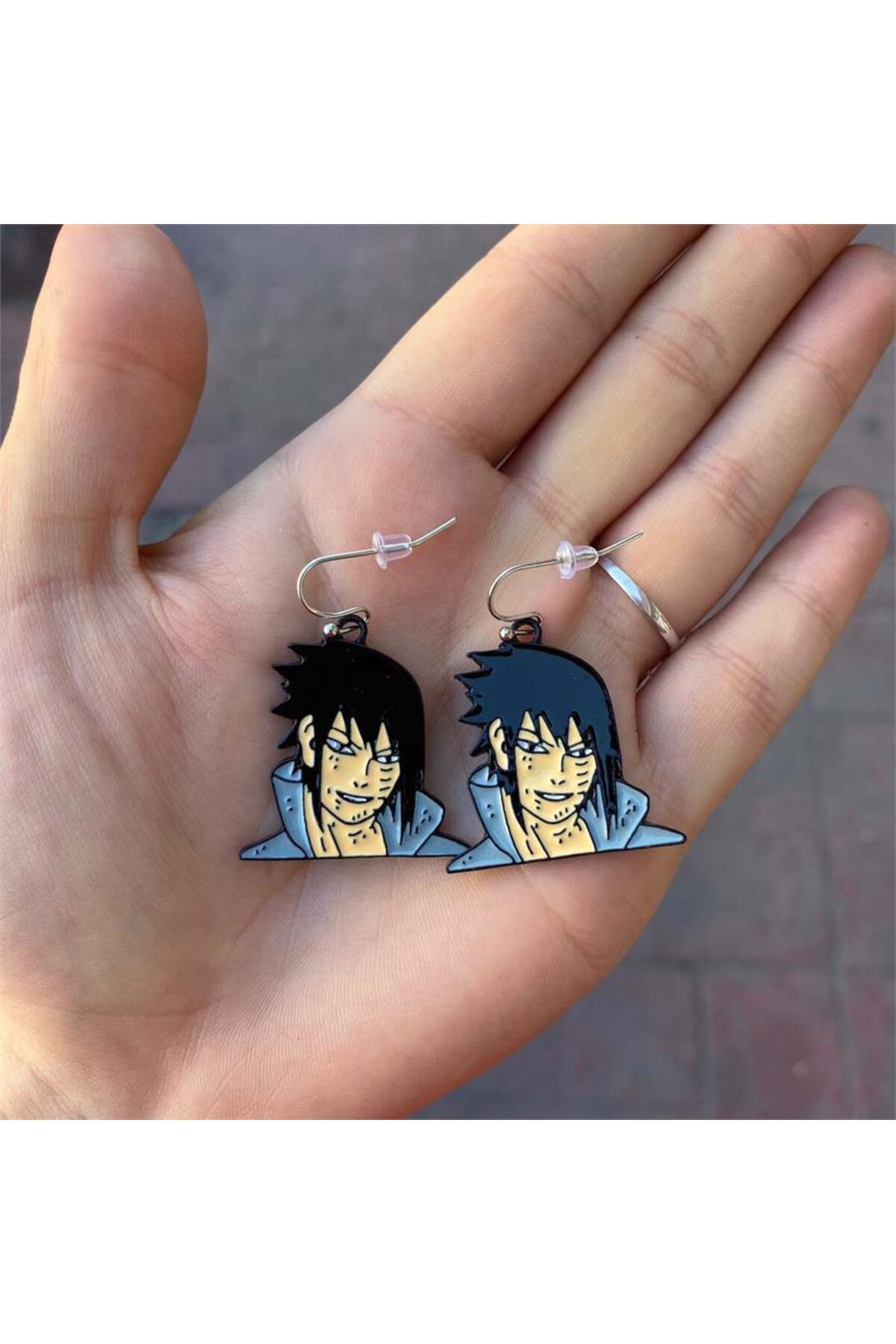 Anime Naruto : Sasuke Uchiha Küpe