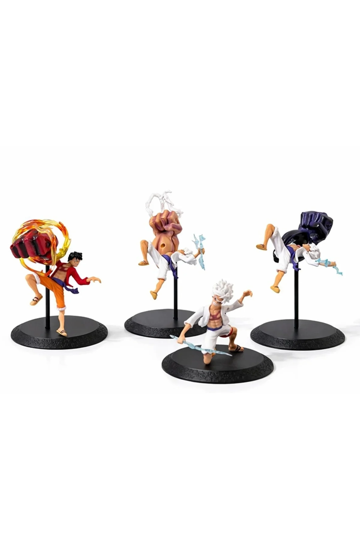 Anime One Piece Luffy Figürü 4'Lü Set Alk5275 Anime One Piece Luffy Figürü 4'Lü Set Alk5275