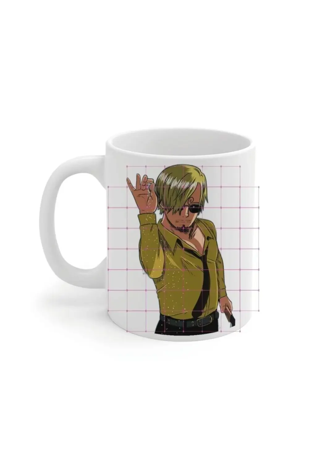 Anime One Piece Sanji Baskılı Kupa Bardak