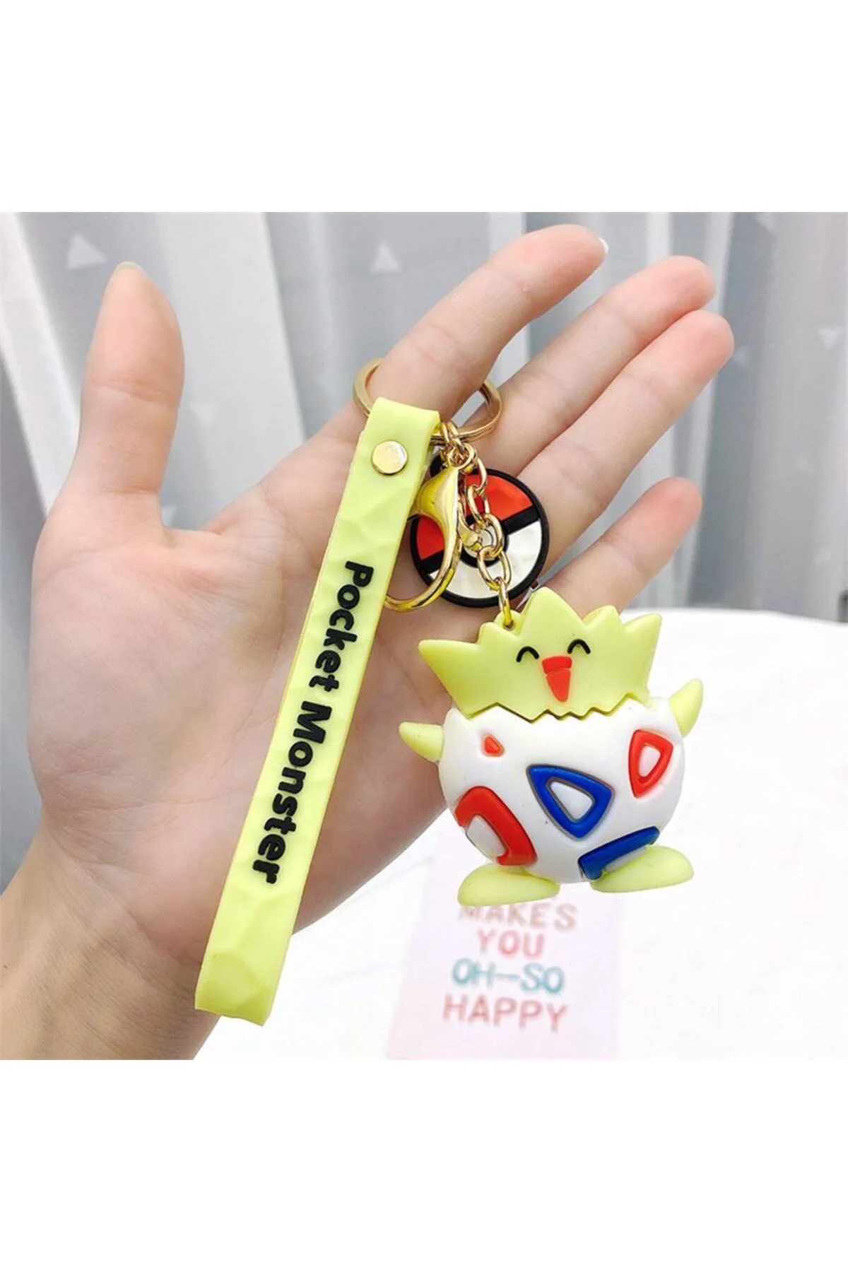 Anime Pokemon - Togepi Silikon Anahtarlık