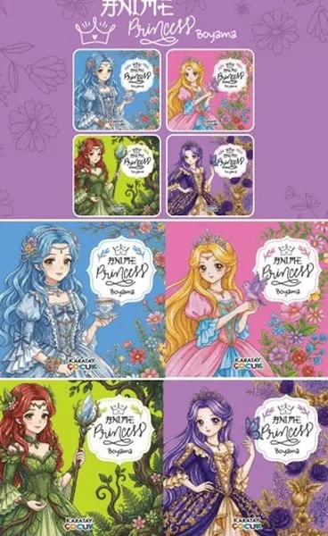 Anime Princess Boyama - 4 Seri Fiyatı, Yorumları ve Özellikleri
