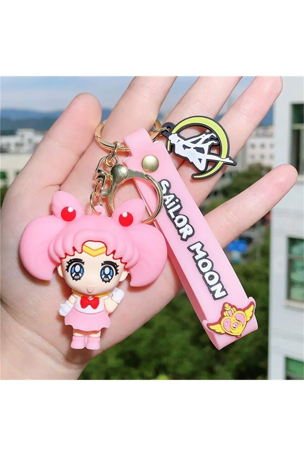 Anime Sailor Moon - Chibimoon Silikon Anahtarlık Anime Sailor Moon - Chibimoon Silikon Anahtarlık