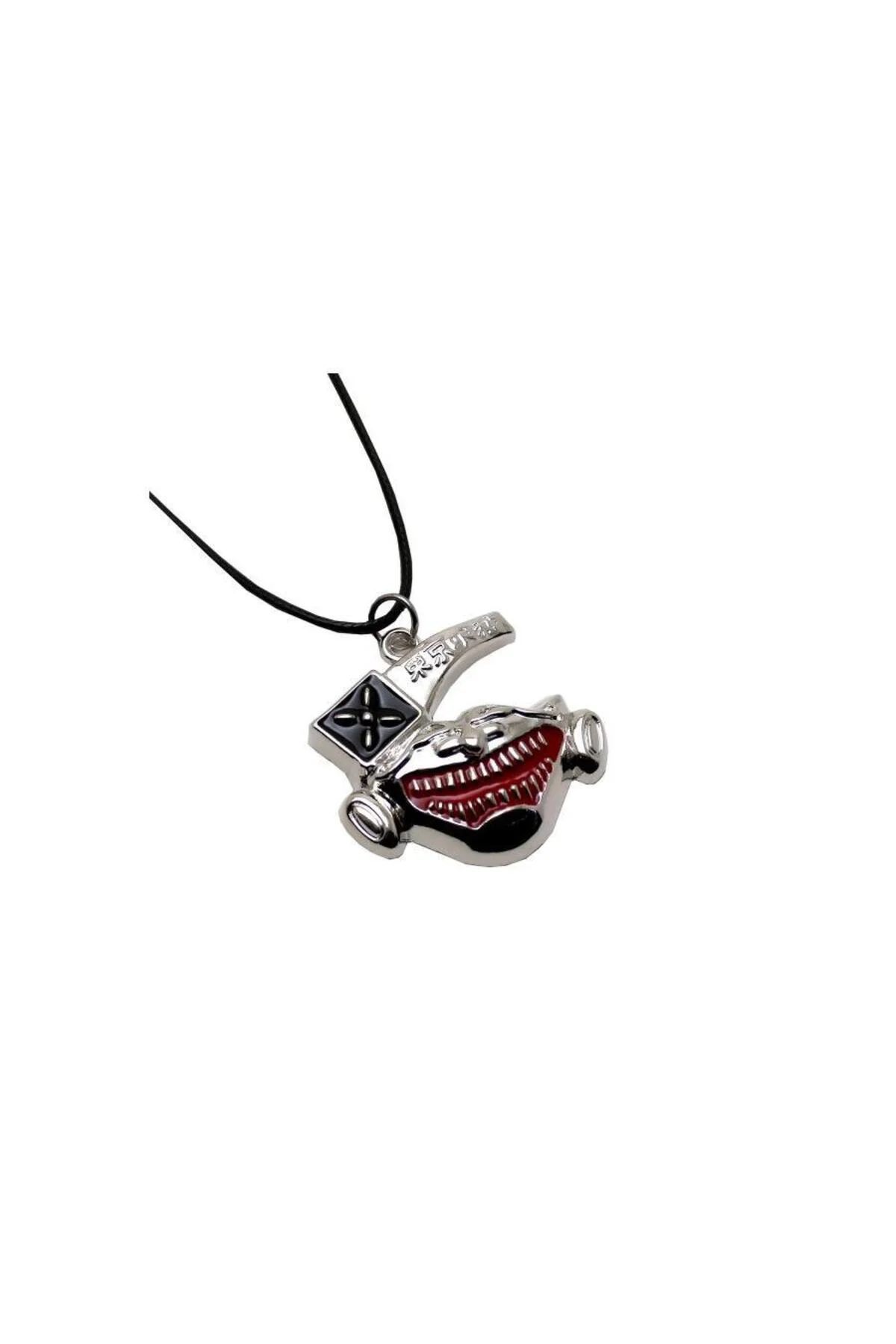 Anime Tokyo Ghoul Ağzı Kırmızı Kolye