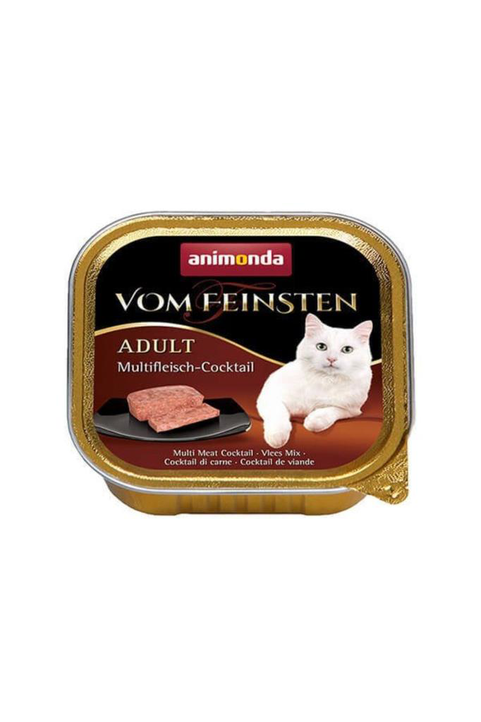 Animonda Vom Feinsten Tahılsız Karışık Etli Kedi Konserve 100 gr