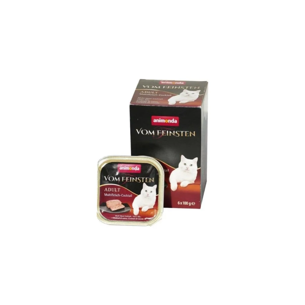 Animonda Vom Feinsten Karışık Etli Yetişkin Kedi Konservesi 6x100gr