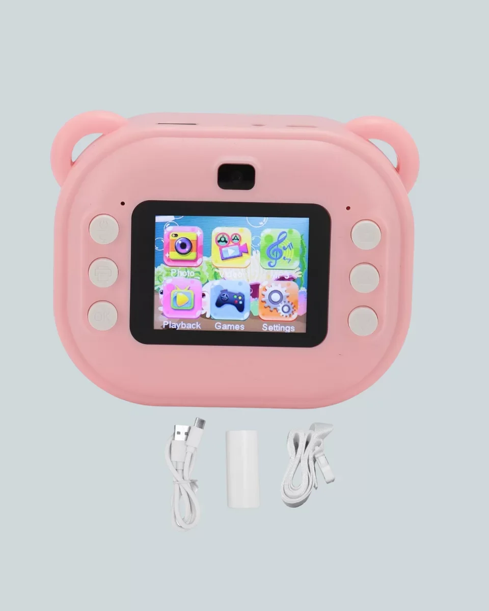 Anında Baskı Özellikli Şipşak Kamera 24MP HD Çift Lensli ve 32GB Hafızalı