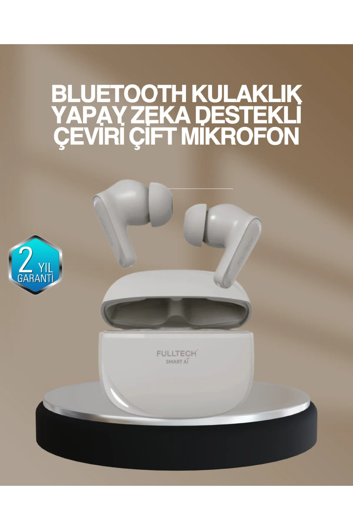 Anında Dil Çeviren Akıllı Bluetooth Kulaklık Çok Dilli İletişim -