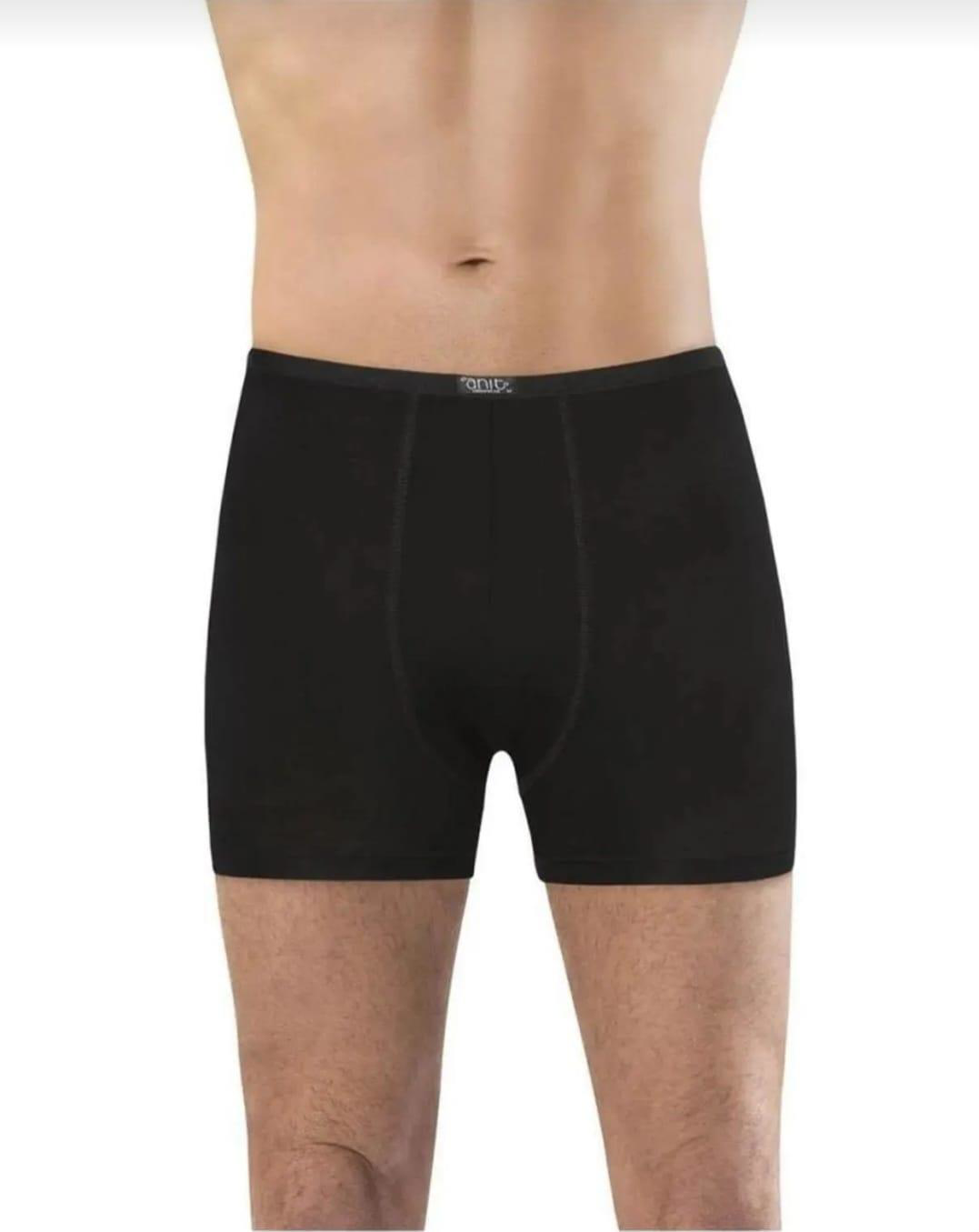 ANIT 1273 ERKEK BAMBU İNCE BELLİ LİKRALI BOXER 12 ADET